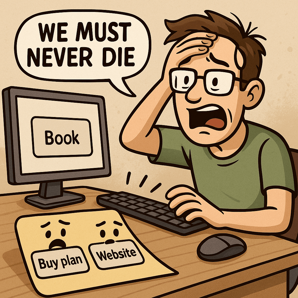 Cover image for The Hidden Buttons That Must Never Die